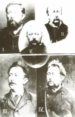 Johann Neve  sous différents déguisements 